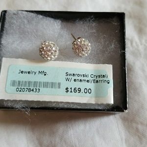 Swarovski crystal studs